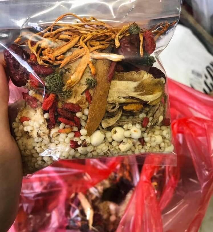 Gói gia vị hầm thuốc Bắc