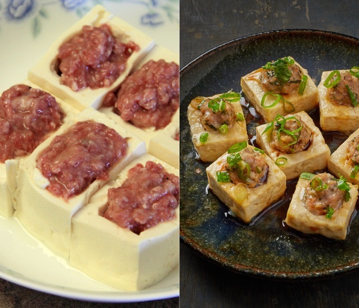 Đậu phụ nhồi thịt
