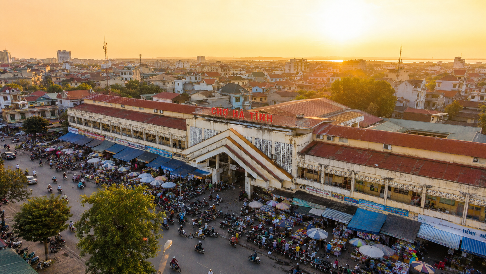 CHỢ PHƯỜNG THÀNH SEN – DẤU ẤN LỊCH SỬ VÀ NÉT VĂN HÓA GIỮA LÒNG ĐÔ THỊ HÀ TĨNH